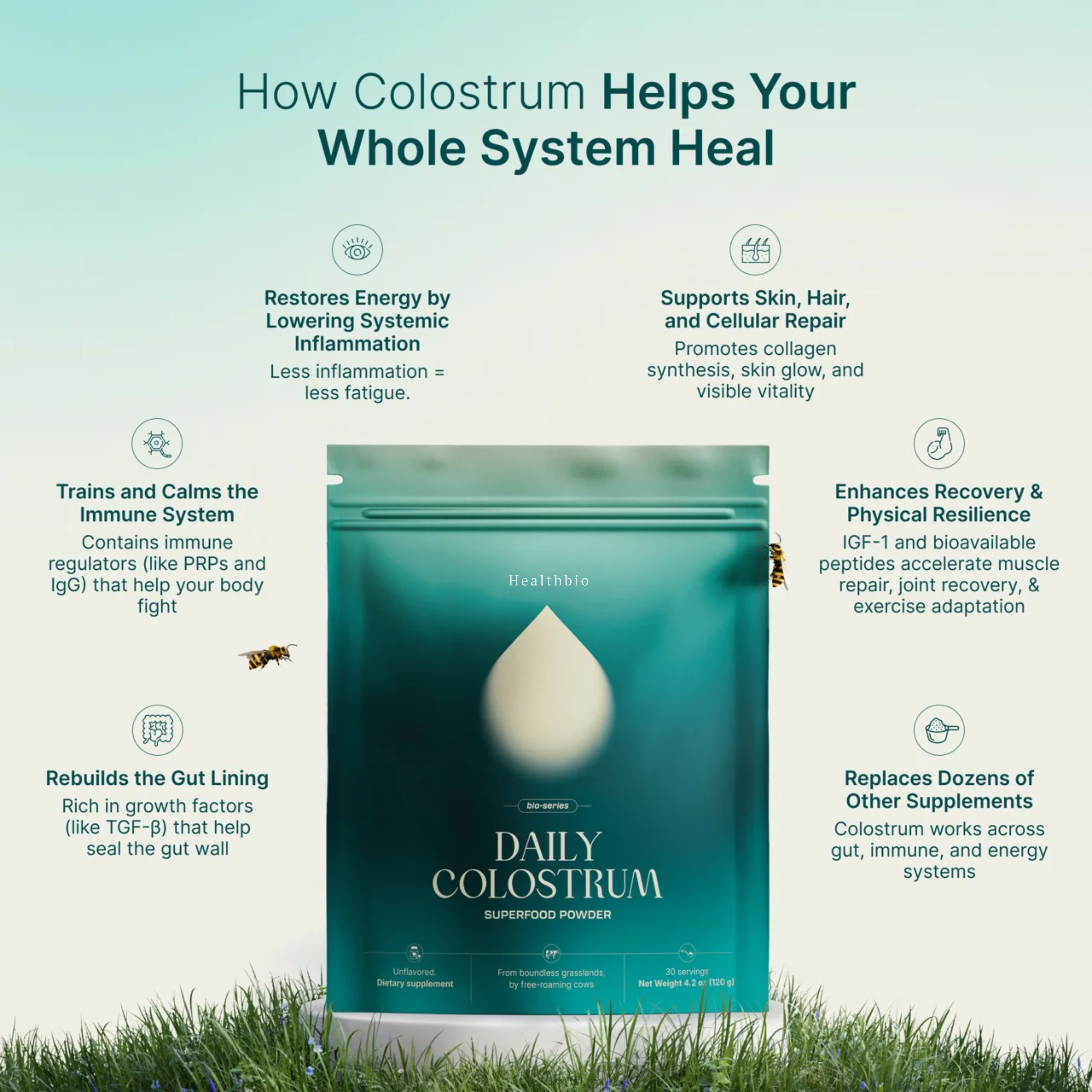 Daily Colostrum 120g.